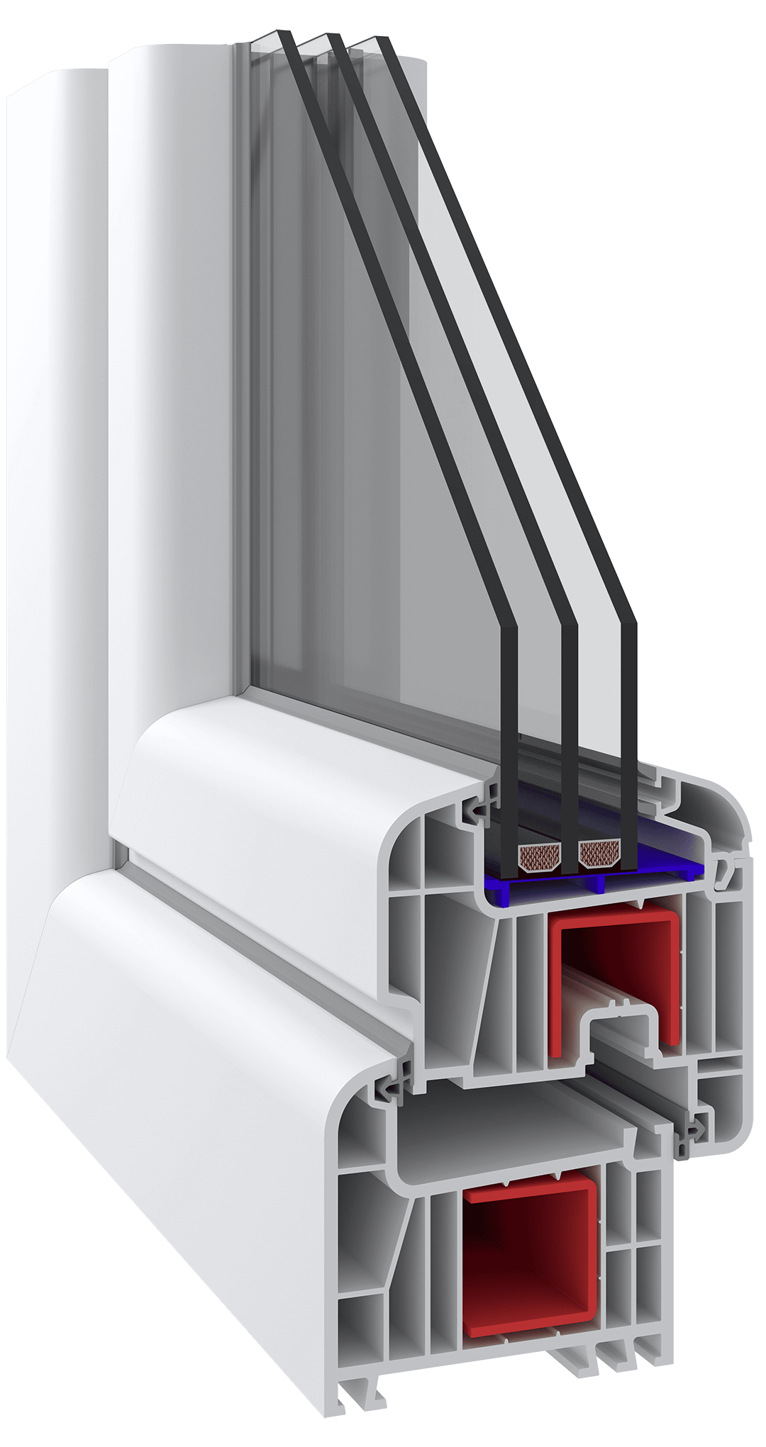 p80 pvc window